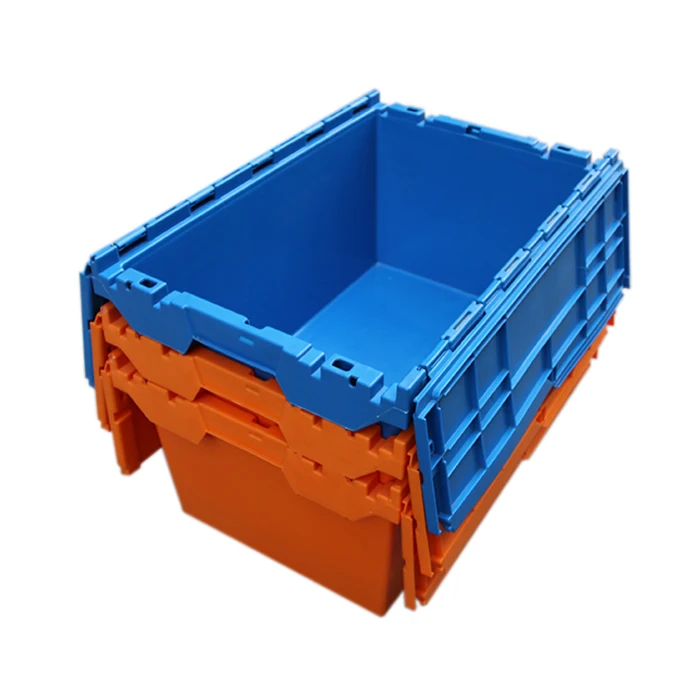 80l Plastic Storage Crates With Lids For Sale Buy Plastic Storage