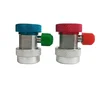 A/C AC Compressor R-134A Manual Quick Coupler Adapter Air Condition 1/4 SAE Connectors Accessories