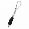 Metal hook up keyring personalized imprinted short ballpoint pens
