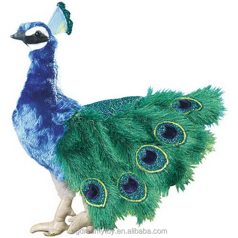 peacock stuffed animals