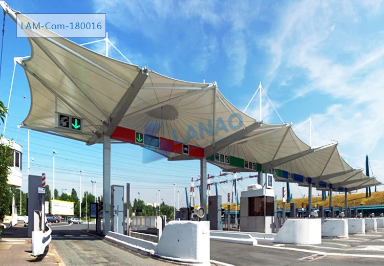 Metal Structure Shed Roofing Canopy Design Petrol Fuel 
