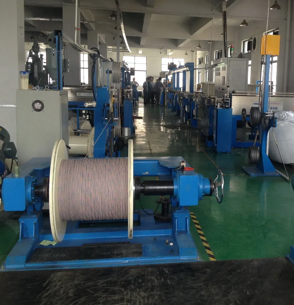 Automatic Plc Continuous Copper Wire Extrusion Machinery / Silicon Rubber Cable Extrusion