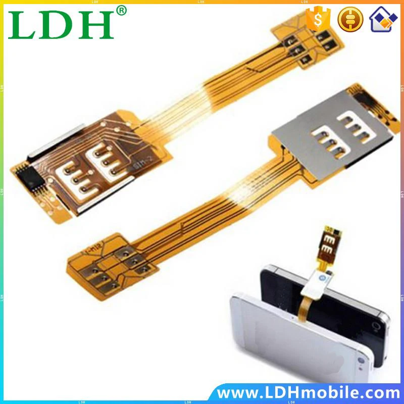 High Quality Useful For iPhone 5 5S 5C 6 4.7 Portable Dual 2 Sim Cards Double Adapter Non Cutting High Quality Useful For iPhone 5 5S 5C 6 4.7 Portable Dual 2 Sim Cards Double Adapter Non Cutting