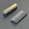 Right Angle and Straight GPIO Header for Raspberry Pi Zero A+ Model B+ Pi 2 - 2x20 Female Header 0.1'' Pitch