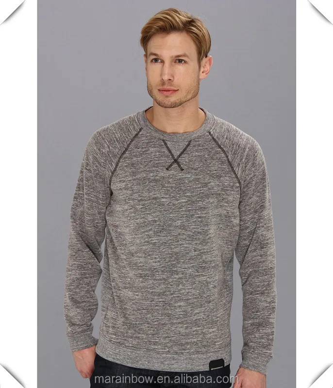 plain gray crewneck sweatshirt