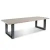 Decorative custom metal table base