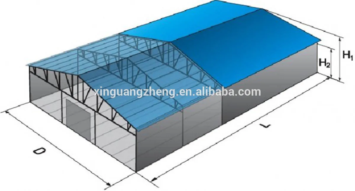 Galvanized Prefabricated steel structure house