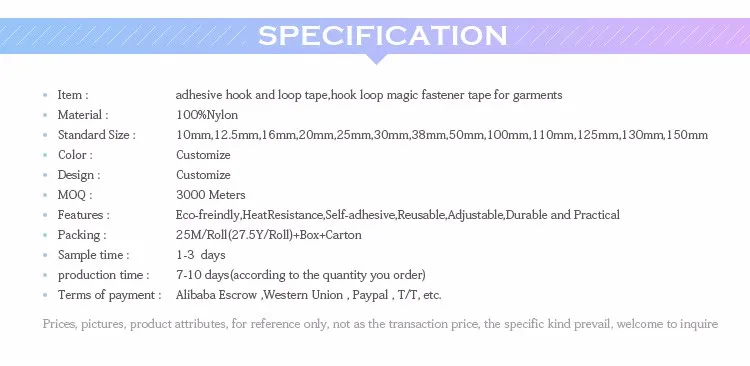 Hook and Loop Adhesive
