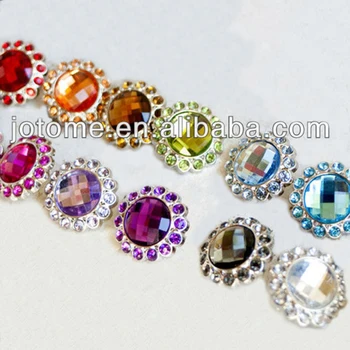 rhinestone sewing buttons