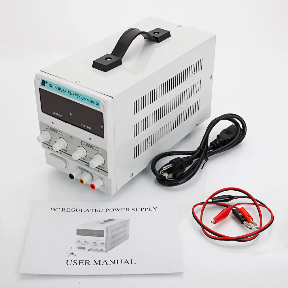 dc qw-ms3010d power supply Type Supply Dc Power Switching 10a 30v The Regulated With