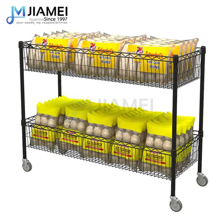 Store Display Wire Basket Shelf (JBK183636)