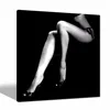 Black and White Sexy Women Legs Poster/Wall Decoration Abstract Paintings/Dropship Canvas Artwork