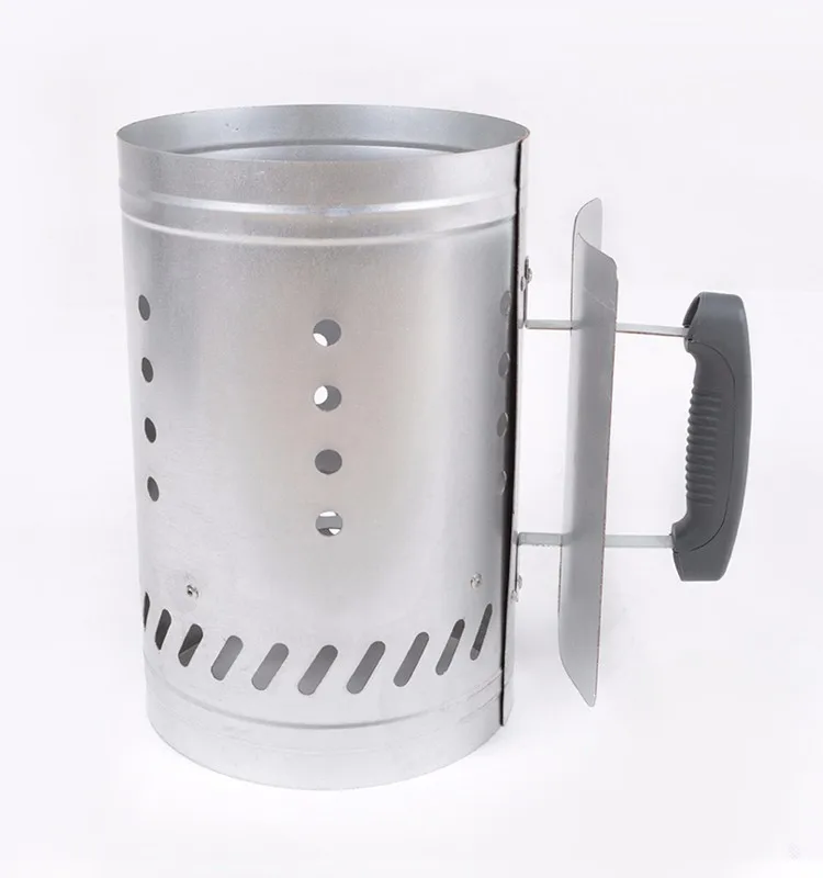 Fire Starter Barbecue Charcoal Metal Stainless Steel Bbq Barbecue Grill Chimney Fire Starter For