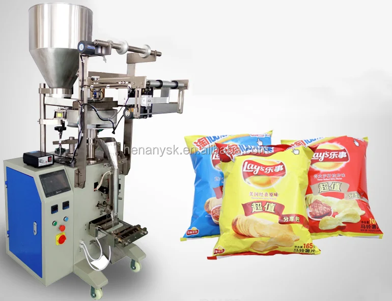 IS-320A Automatic Chin Chin Packing Machine Snack Packing Machine New Style