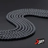 Unique Diy Quality Black Matte Onyx Agate Round Natural Stone Beads For Bracelet Marking