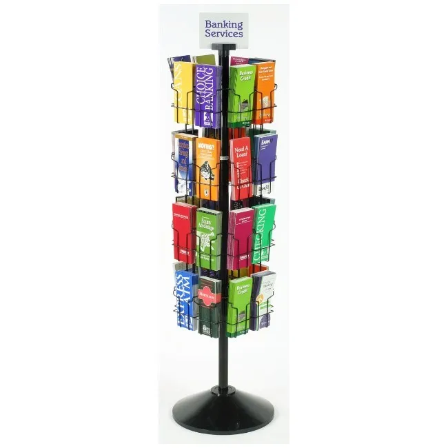 Rotating Brochure Display Rack