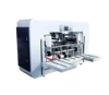 Corrugated Paperboard Double Servo Semi Automatic Nailling Stitching Machine/Stitcher machine Fox Box