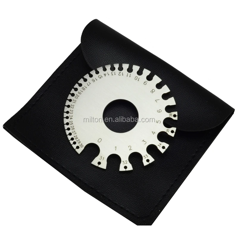 036 Round Wire Gauge Weld Diameter Gauge Welding Inspection Stainless