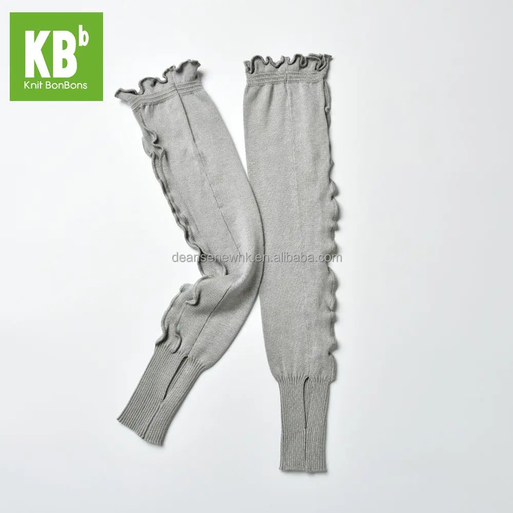 
New Fashion Custom Made 100% Acrylic Ladies Knit Leg Warmer 