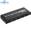 4x1 4-port support keyboard hot keys to control KVM HDMI switch support 1080P and 4K 60Hz
