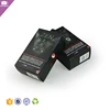 Wholesale Promotional Cheap Custom Printed Small Flat Audio & amp Card Paper Packaging Box For Earphones