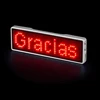 Flashing custom programmable Scrolling led name badge led badge