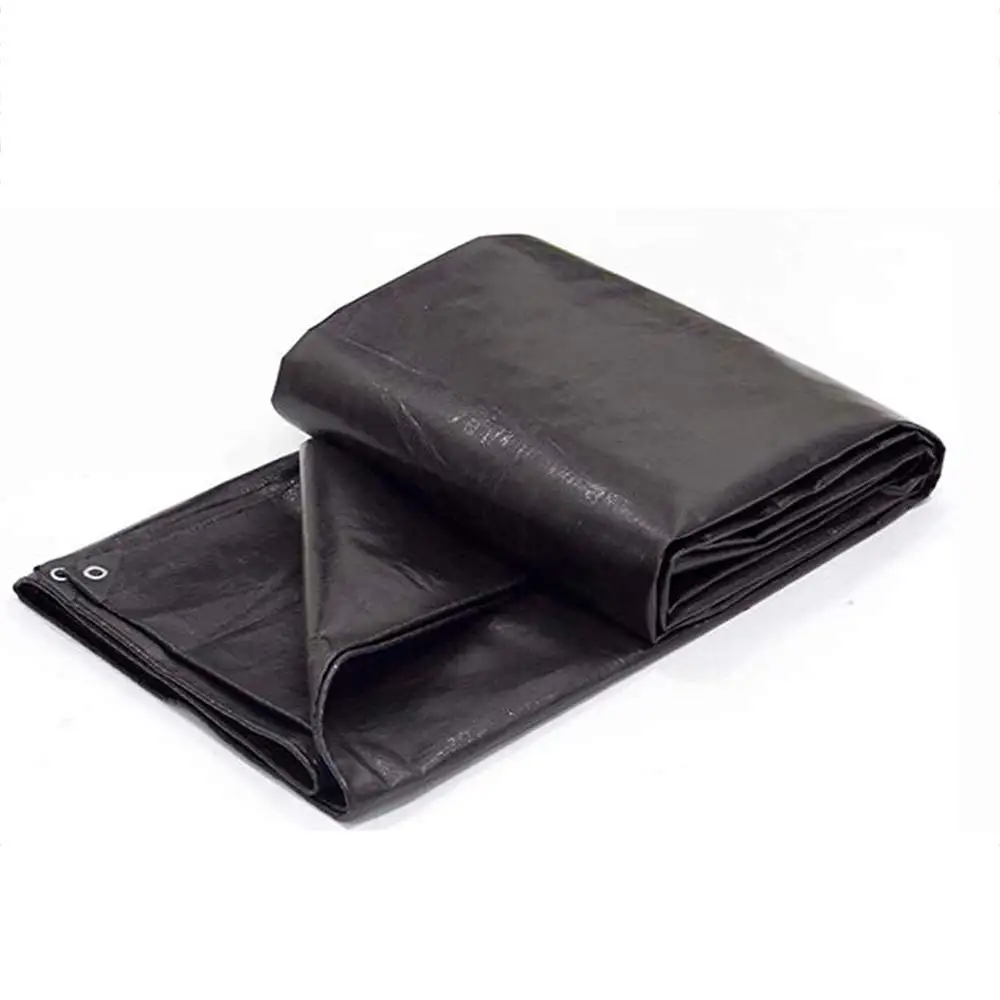 Tarps ZR Tarpaulin, Thicken Black Color Strip Cloth-Rainproof Cloth-Sunshade Cloth-Plastic Cloth Rain AWN Linoleum 180g/㎡