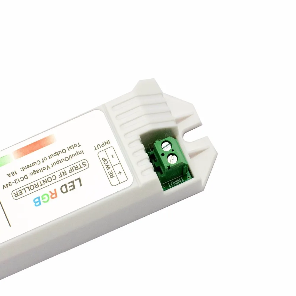 12V 4 zone 2.4G RF Remote Full Touch RGB Led controller For Strip 5050