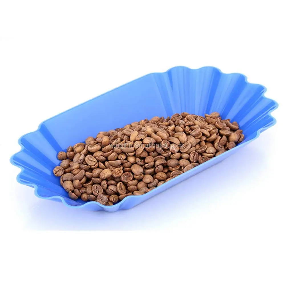 Coffee Cupping Sample Tray Oval Tray For Green And Roasted Coffee Beans