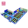Sky high jump zone kids indoor climbing wall equipment sports trampoline park