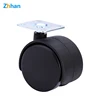 1/1.5 inches flat caster wheel nylon