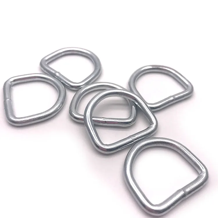 BT-900 6*50mm Manufacturer Direct Selling Excellent Quality Galvanized Stainless Steel D Ring for Bag Metal Accessories