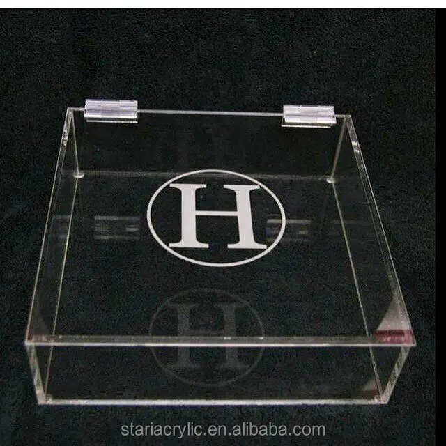 Acrylic Christening Box Perspex Memory Keepsake Box Acrylic Wedding ...