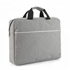 600D polyester custom zipper file folder bag 14 Inches Tote document bag