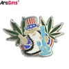 Customized classic style metal personalized lapel pin badges no minimum order