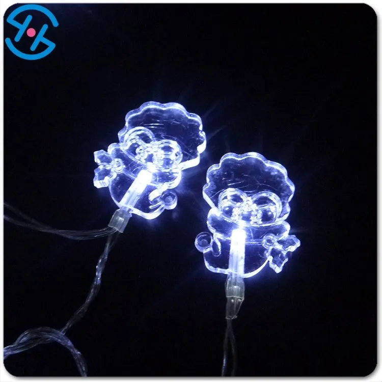 Christmas Decorative Lights Santa Claus Shaped Led String Light - Buy Led String Lights ...