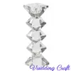 Unique Crystal Diamond Tower Candleholder For Wedding Ceremony Decoration