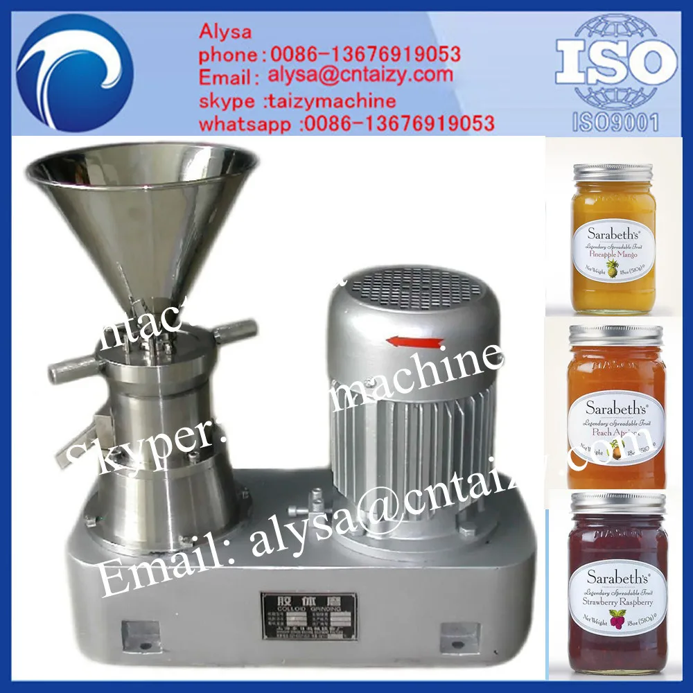 Stainless Steel Industrial Fruit And Strawberry Jam Making Machine