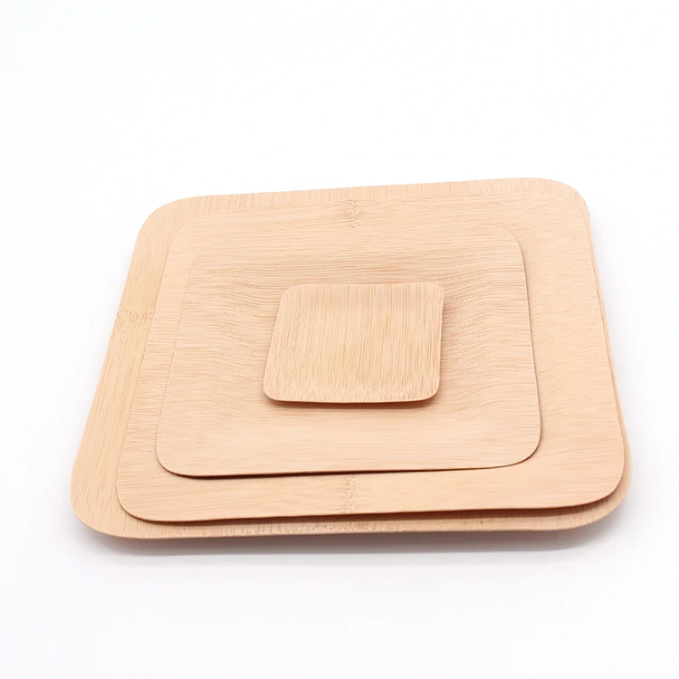 Disposable Bamboo Round 9 Inch Plate Charger Plates Buy Disposable