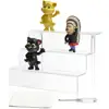 Manufacturer Custom Funko Pop Display Stand Acrylic Riser Stand Shelf for Funko Pop Display, 3 Steps
