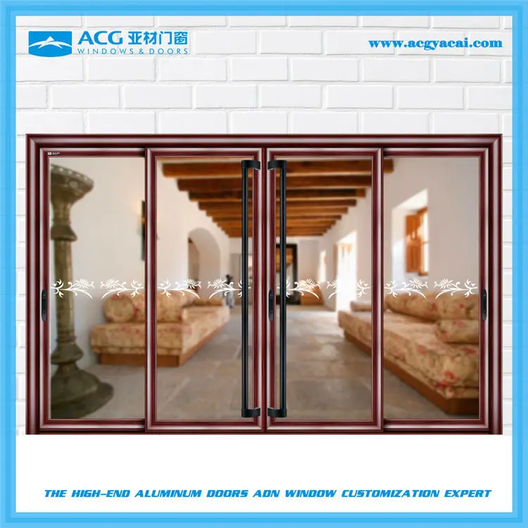 Double Insulated Glass Aluminum Frame Luxury Partition Wall