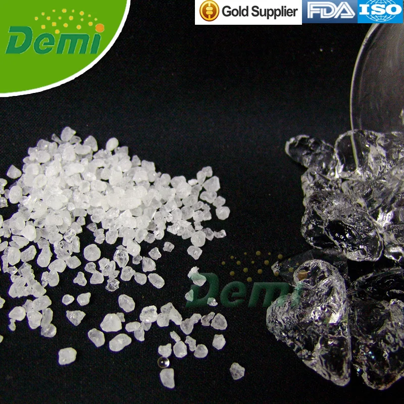 clear crystal soil granule shape for colling product