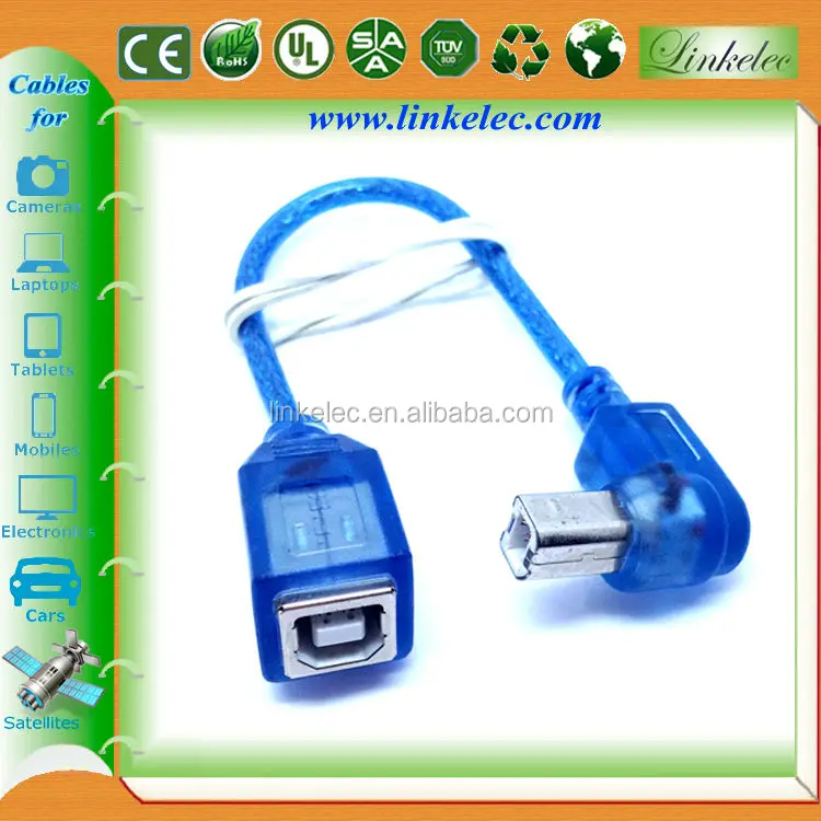 short usb printer cable