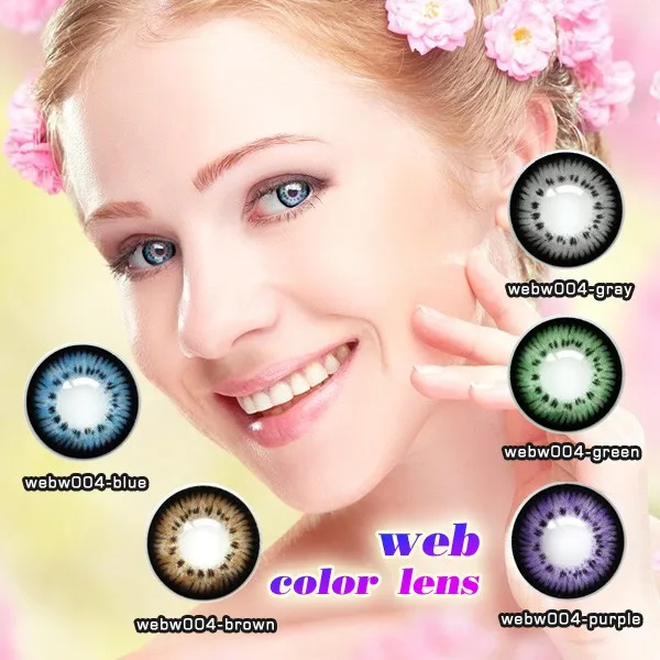 Cheap Lens Yearly Doll Colored Beauty Cosmetic Circle Contact Lens ...