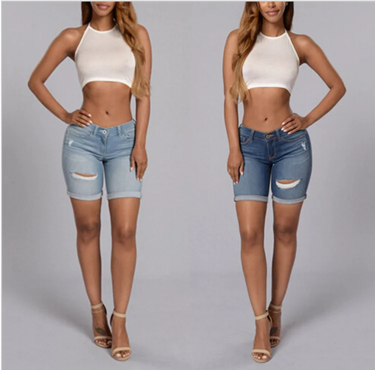 Sexy Skinny Turn Up Hot Short Denim Jeans For Fat Girls Buy Hot Short