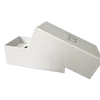 high quality rigid cardboard box with foam insert/glass bottle packaging box