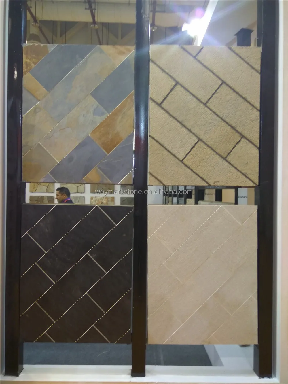 Hot Sale Chinese Real Grey Granite stone paving Tiles for walling and flooring cheap price WT-601 straight stripe