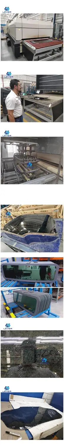 Car Rear Glass/ Backlites Double Curvature Glass Tempering furnace