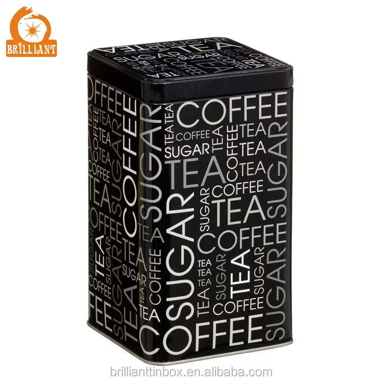 coffee tin box