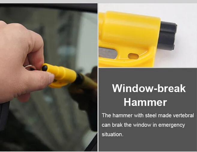Car Safety Hammer Mini Hammer / Car Safety Hammer With Keychain / Break